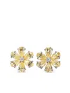 Anabela Chan 18kt White Gold Marguerite Daisy Diamond Clip-on Earrings In Gold
