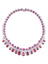 Anabela Chan Pomegranate Tutti Frutti Necklace In Silver