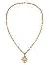 Anabela Chan 18kt Yellow Gold Spectra Multi-stone Necklace In Gold