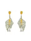 Anabela Chan Atlantis Diamond Drop Earrings In Metallic