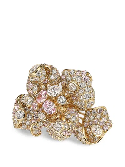 Anabela Chan Bloomingdale Diamond Ring In Metallic