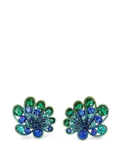 Anabela Chan Chanterelle Multi-stone Earrings In Transparent