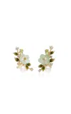 Anabela Chan Citrus Primrose Vine Earrings In Multi