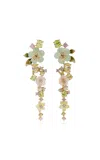 Anabela Chan Citrus Primrose Vine Earrings In Multi