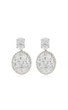Anabela Chan Diamond Celestial Halo 18k White Gold Diamond Earrings