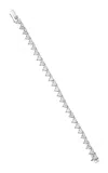 Anabela Chan Eternity Heart 18k White Gold Diamond Bracelet