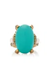 Anabela Chan Mermaid's Tale 18k Yellow Gold Multi-stone Pinky Ring
