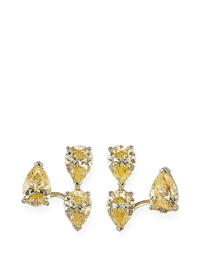 Anabela Chan Nova Sculptural-design Earrings In Gold