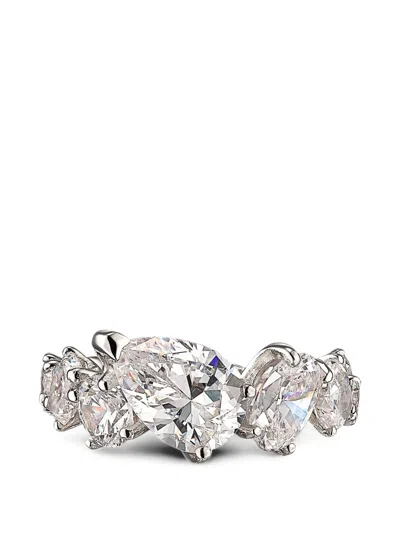 Anabela Chan Nova Starburst Ring In Silver