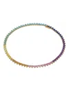 Anabela Chan Pasque Eternity Heart Necklace In Multi