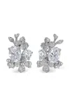 Anabela Chan Posy Diamond Stud Earrings In Silver