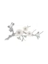 Anabela Chan Rhodium Vermeil Sakura Blossom Brooch In Silver