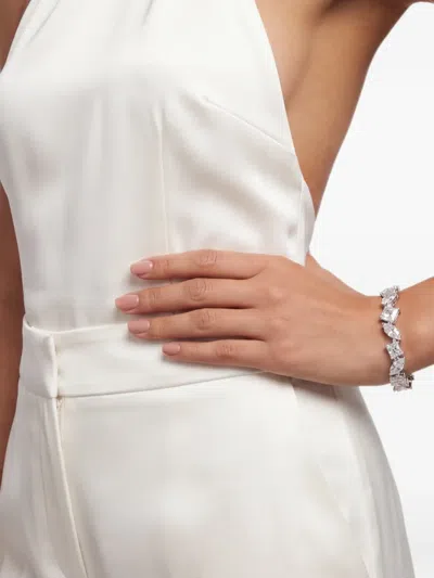 Anabela Chan Supersized Diamond Shard Bracelet In Metallic