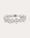 Anabela Chan Women's Diamond & 18k White Gold Milky Way Ring 18k Gold