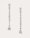Anabela Chan 14k White Gold Celestial Dust Diamond Earrings