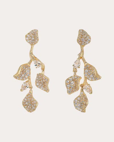 Anabela Chan Women's Diamond Galatea Drop Earrings In Gold