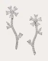 Anabela Chan Women's Diamond Marguerite Drop Earrings