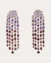 Anabela Chan Women's Lavender Ombré Cascade Drop Earrings In Purple