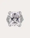 Anabela Chan Women's Snowflower 18k Gold And Rhodium Vermeil Lab-grown Diamond Ring In Silver