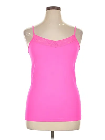 Pre-owned Anabelfitness Tank Top Pink Sweetheart Neckline Tops