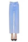 Anaii Jeans Wide Woodstock In Light Blue