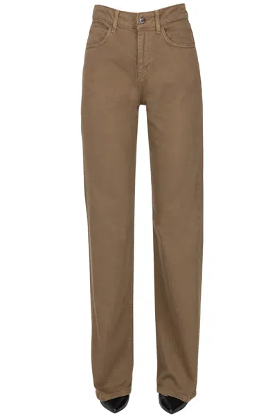Anaii Straight Mocha Jeans In Brown