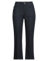 Anaii Woman Jeans Blue Size 30 Cotton, Cashmere, Elastane In Black