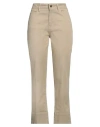 Anaii Woman Pants Beige Size 30 Cotton, Elastane In Nude