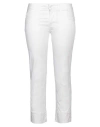 Anaii Woman Pants White Size 30 Cotton, Elastane