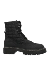 Anaki Woman Ankle Boots Black Size 11 Textile Fibers In Black