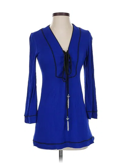 Pre-owned Analili Casual Dress In Blue