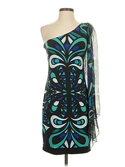 Pre-owned Analili Cocktail Dress In Blue