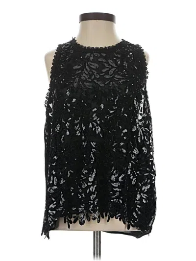 Pre-owned Analili Sleeveless Blouse In Black