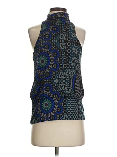 Pre-owned Analili Sleeveless Blouse In Blue