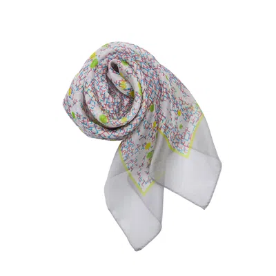 Anamaison Women's Hide And Seek Silk Ggt Scarf