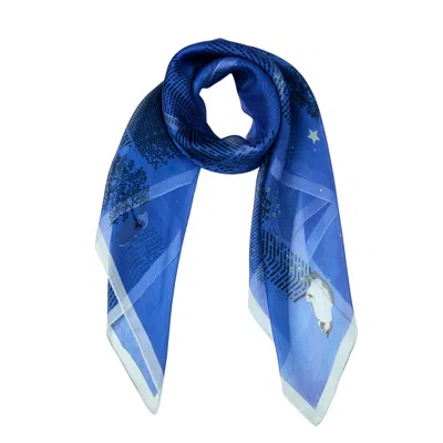 Anamaison Women's Kitty In The City Silk Ggt Scarf