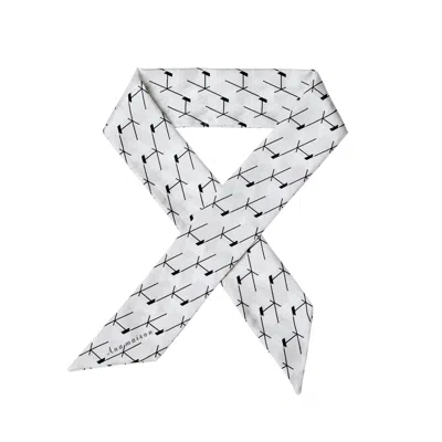 Anamaison Women's Lines Of Time Twilly Scarf