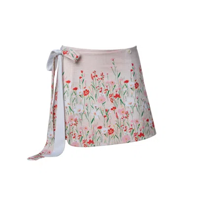 Anamaison Women's Quiet Blooms Lumi Swimskirt In Multi