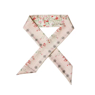 Anamaison Women's Quiet Blooms Twilly Scarf