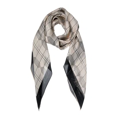 Anamaison Women's Quiet Door Silk Ggt Scarf