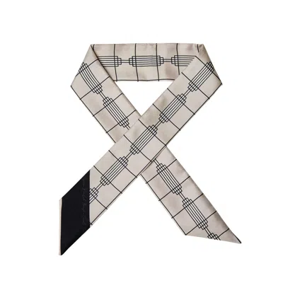Anamaison Women's Quiet Door Twilly Scarf