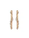 Ananya 18k Yellow Gold Large Scatter Hoop Earrings In Gold
