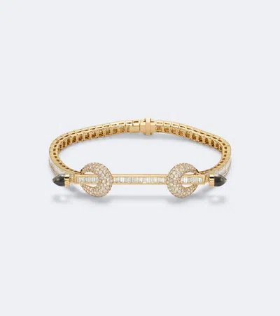 Ananya Chakra 18kt Gold Bracelet With Diamonds