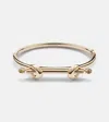Ananya Chakra 18kt Gold Bracelet With Diamonds And Quartz