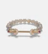 Ananya Chakra 18kt Gold Bracelet With Gemstones In Gold