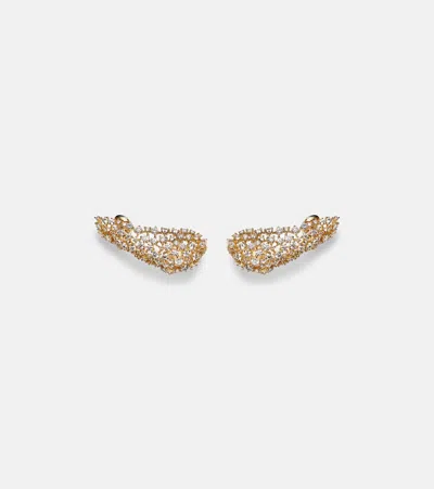 Ananya Scatter 18kt Gold Earrings With Diamonds