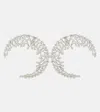 Ananya Scatter Moon 18kt White Gold Earrings With Diamonds In White