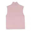 Anapproachrun Knit Pink Turtleneck Sweater In Pink