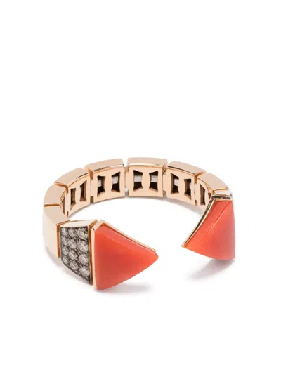 Anapsara 18k Rose Gold Temptation Diamond Ring