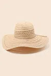 Anarchy Street Straw Braided Sun Hat In Yellow In Yellow
